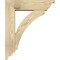 Ekena Millwork Thorton Traditional Rough Sawn Bracket w/ Offset Brace, Douglas Fir, 6"W x 20"D x 24"H BKT0604X20X24THR01RDF - alternate 3